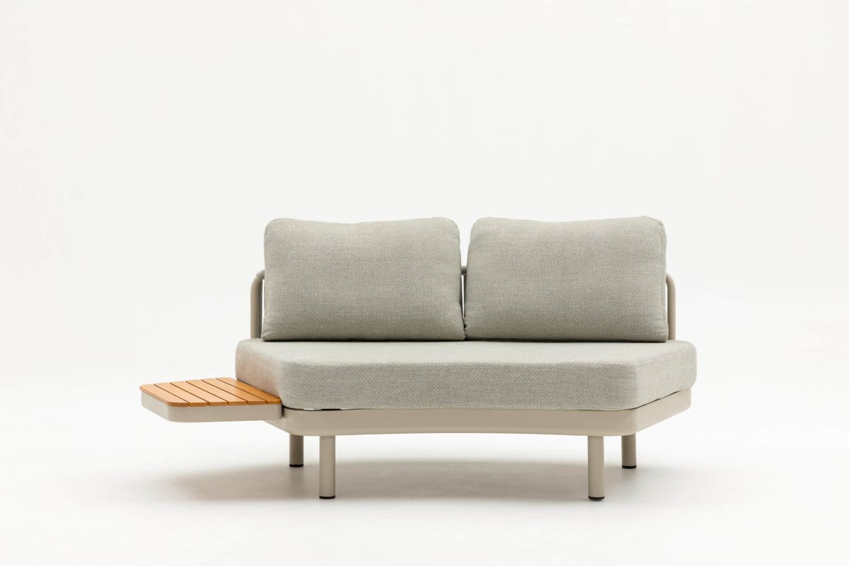 Loungeset Sardinia Rond Warm Wit Hout – 4530 - Afbeelding 8