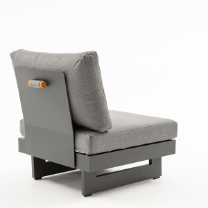 Emerald Premium Lounge Tuinstoel Verstelbaar Aluminium – 59090