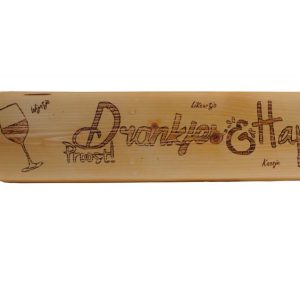 Borrelplank drankjes & hapjes (groot)